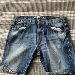 Express jean shorts